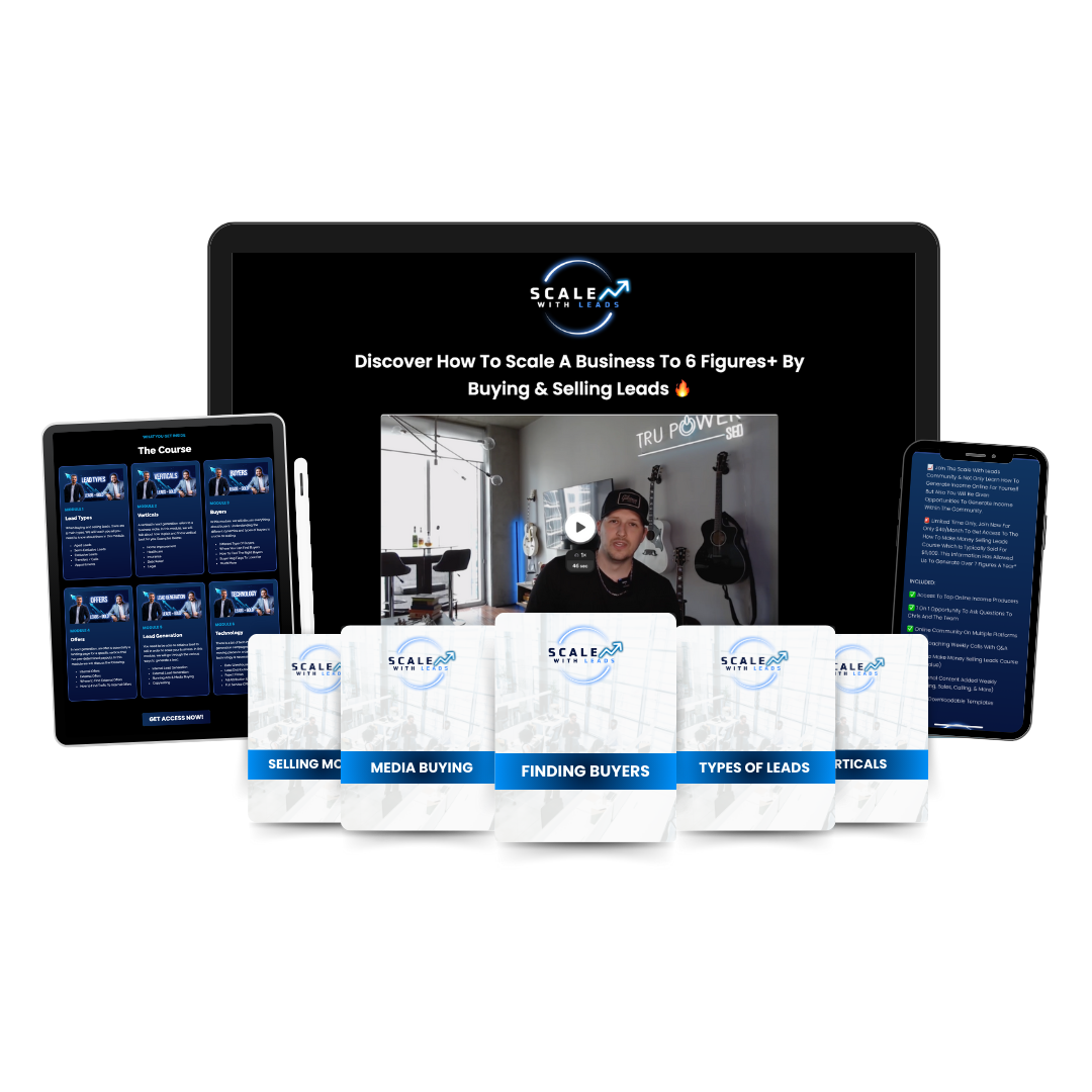 Scale With Leads course collage